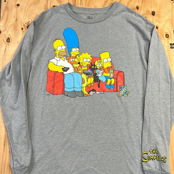 The Simpsons Long Sleeve Shirt, Medium - Picture 1 of 4